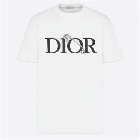 white dior tee|Dior t shirt 2020.